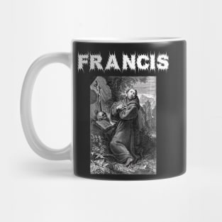 Saint Francis of Assisi Hardcore Punk Metal Gothic Mug